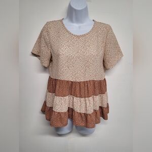 Paper Crane S Baby Doll Top Tiered